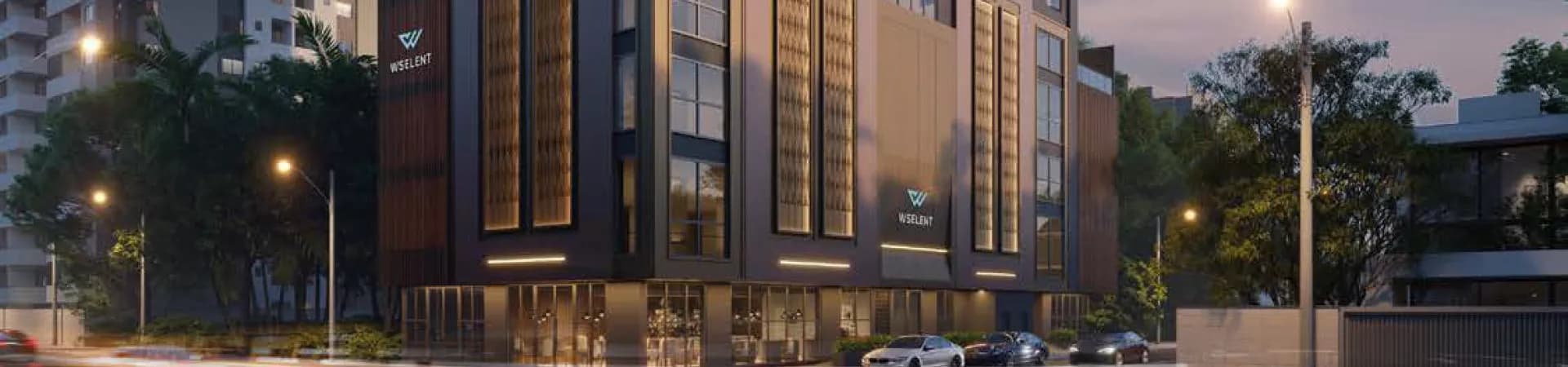 Fachada do Chateau Valence, da WSelent