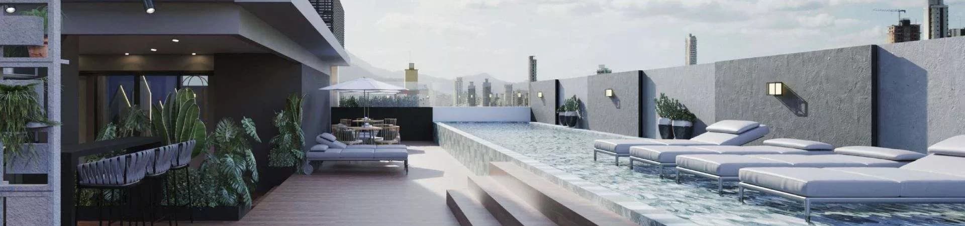 Fachada do Union Tower, da Reskatrin