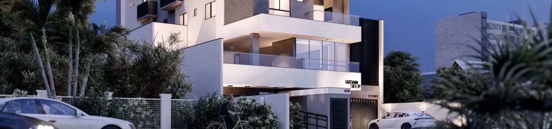 Fachada do Urban Side Residence, da Sedrez Construtora