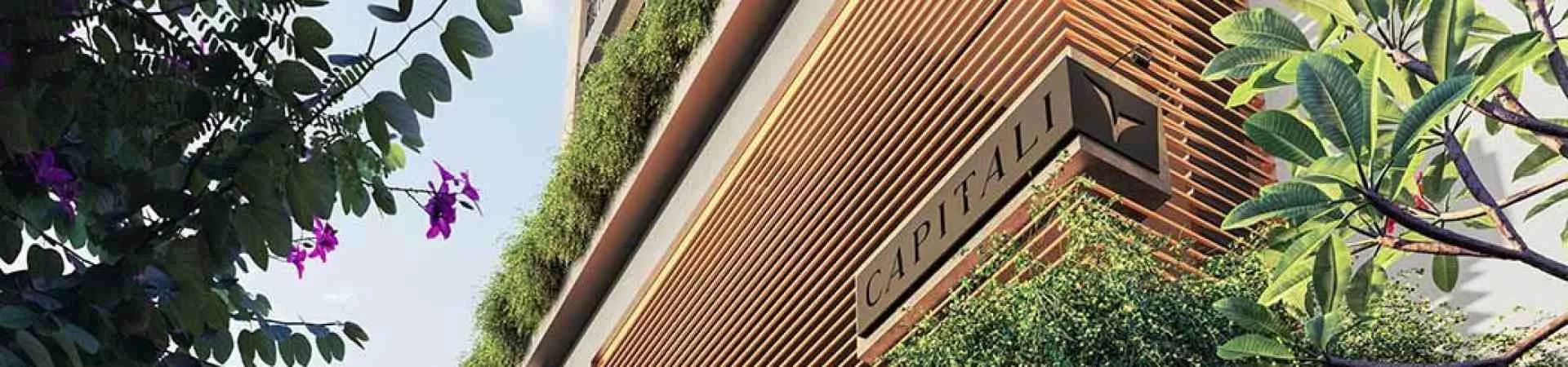 Fachada do Ammbar, da Capitali