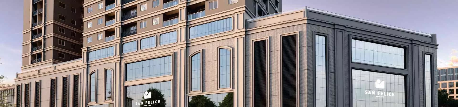 Fachada do San Felice, da AP Construtora