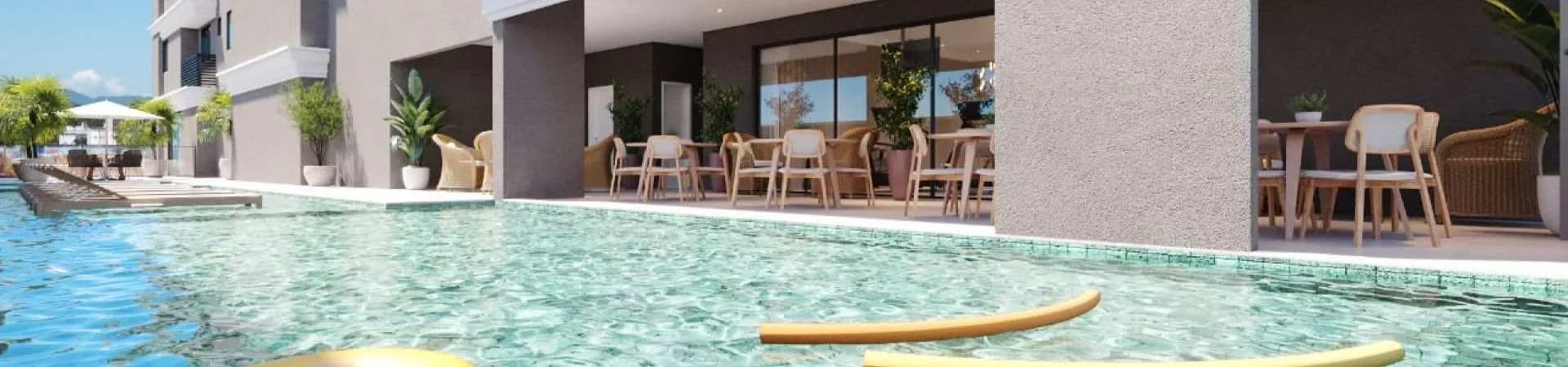 Piscina do Filemon Residence, da RG2 Empreendimentos