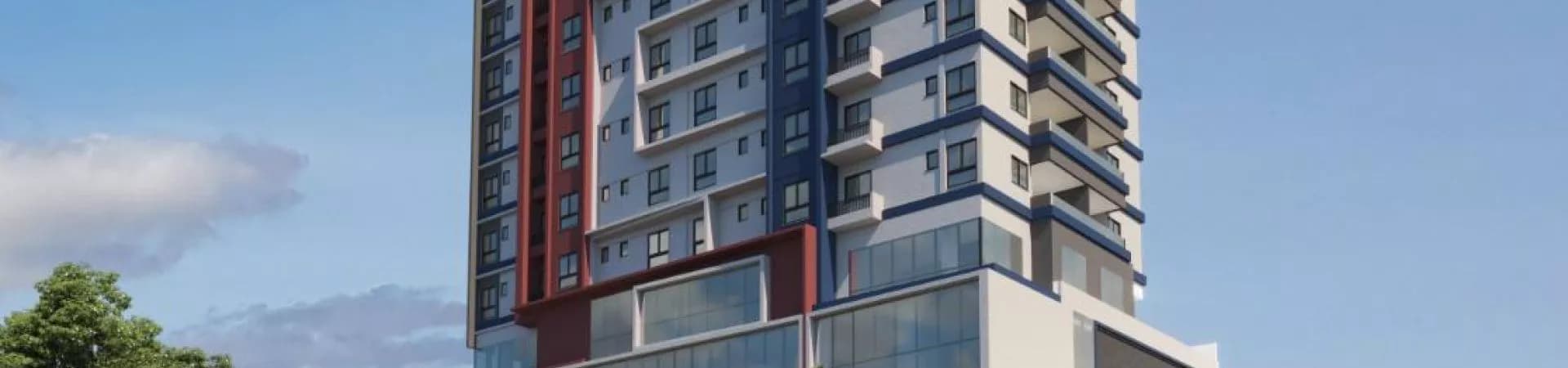 Fachada do Verona Residence, da Santana Empreendimentos