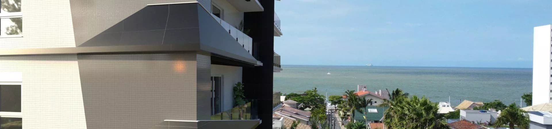 Fachada do Diamant Noir Residence, da Absoluta