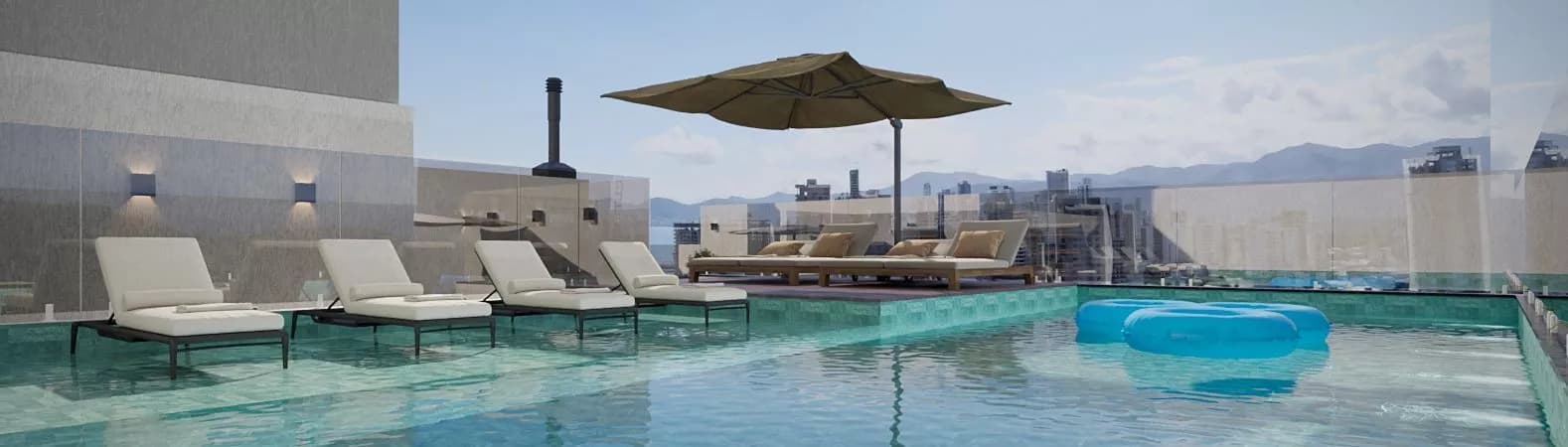 Piscina do Oasis Lumiere