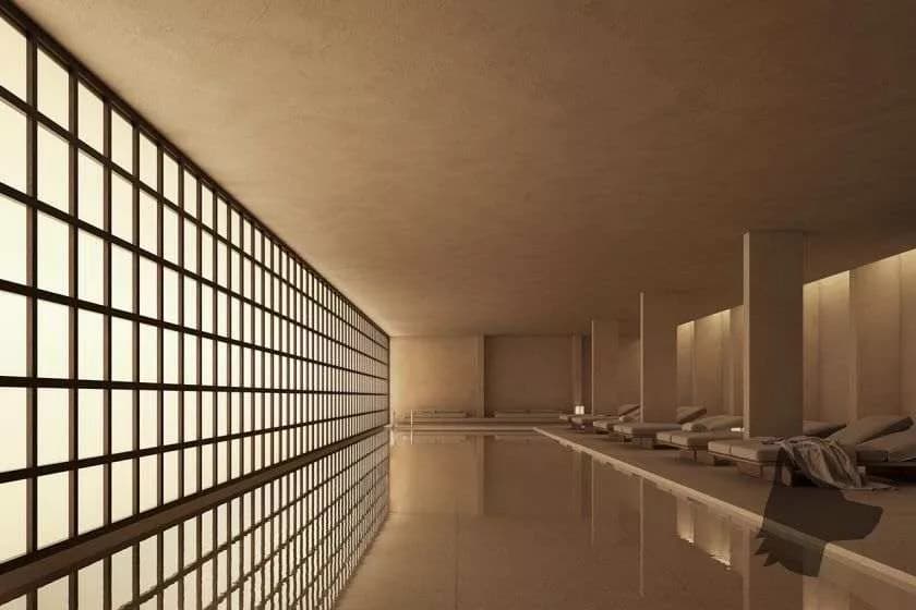 Piscina do empreendimento La Mare