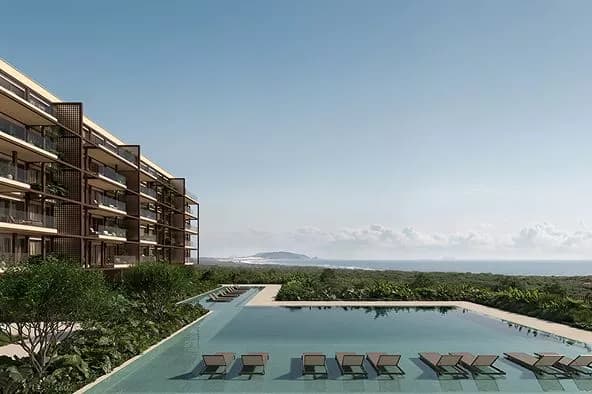 Vista aérea do La Mare