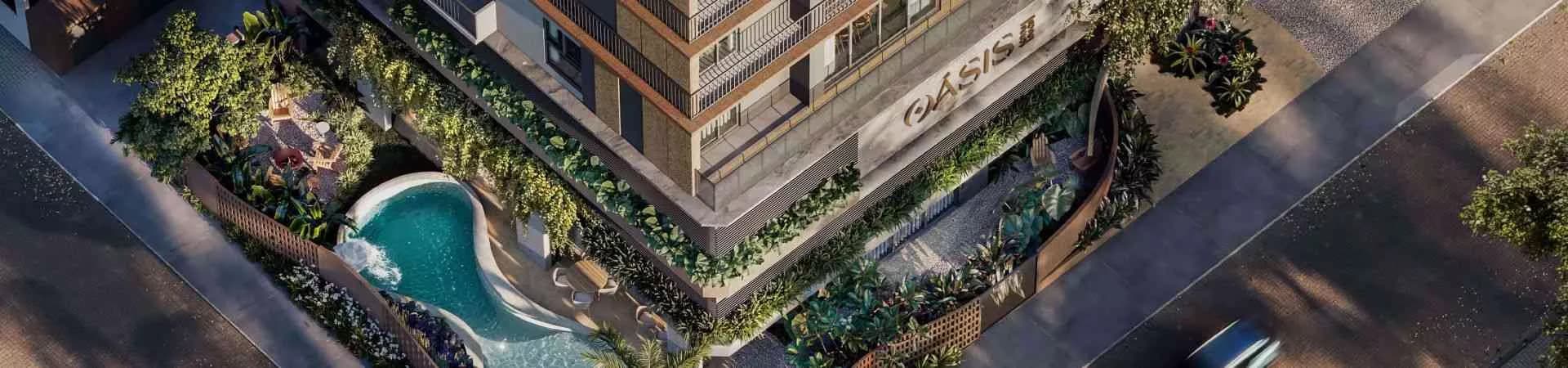 Vista aérea do Oásis 2852