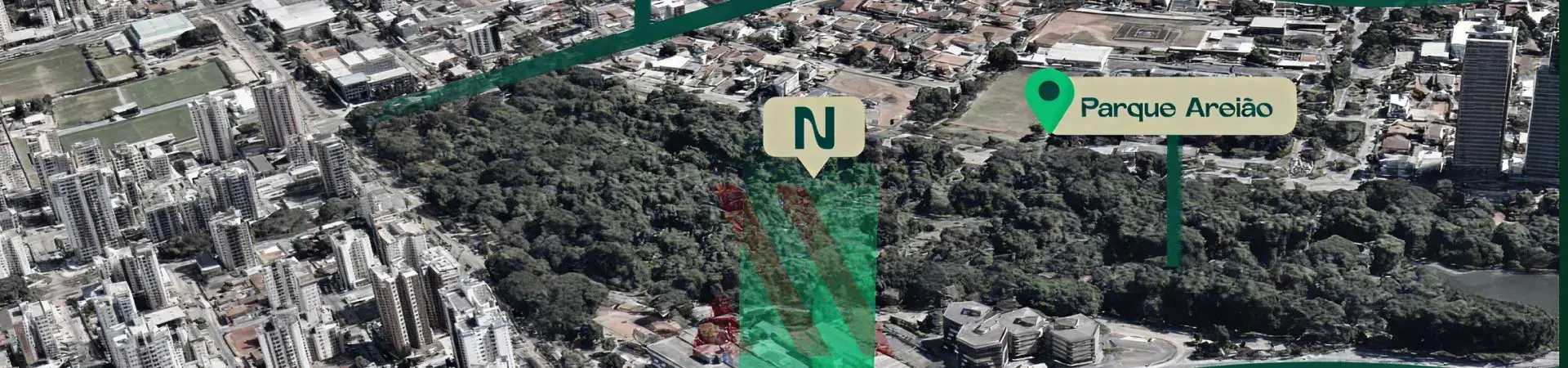 Nativ Parque Areião, da Castel Infinity