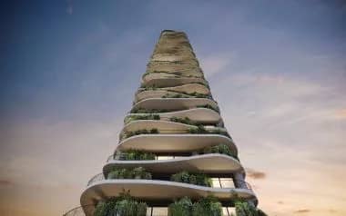 Apartamento à venda em Goiânia - Selena, da Construtora Opus - Fachad Apartamento à venda em Goiânia - Selena, da Construtora Opus - Fachad