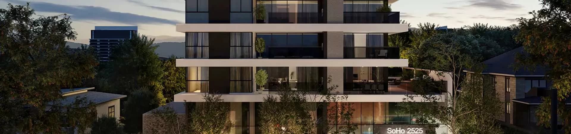 Fachada do SoHo 2525 Champagnat