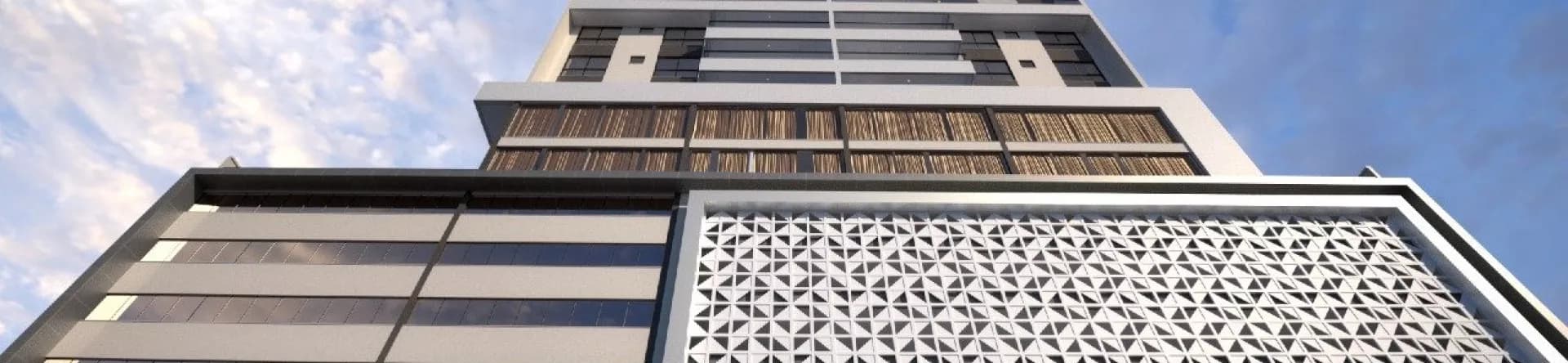 Fachada da Collina di Roma, da construtora Haacke Empreendimentos