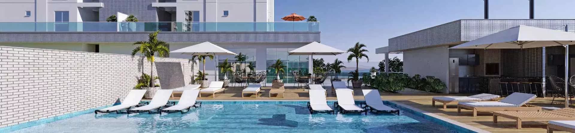 Fachada da Opera Tower, da FJC Construtora