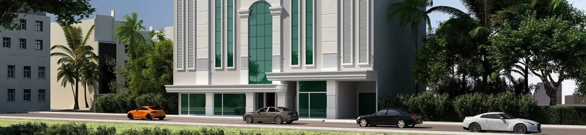 Fachada do Residencial San Telmo, da construtora TEX Empreendimentos I