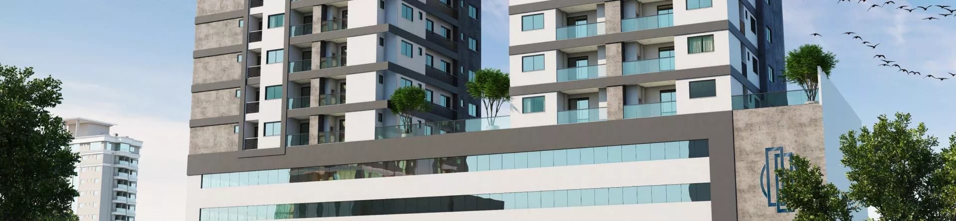 Fachada da Torres do Caribe - Torre Nassau, Construtora ABC Empreendim