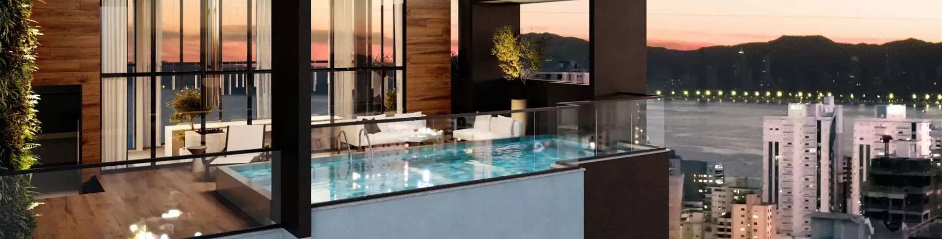 Piscina do Soul Residence, Construtora Du-Art