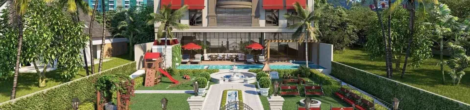 Fachada do Residencial George VI, da Gessele Empreendimentos