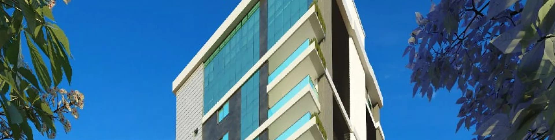 Fachada do Flor de Lótus Residence, da Construtora e Incorporadora Tal