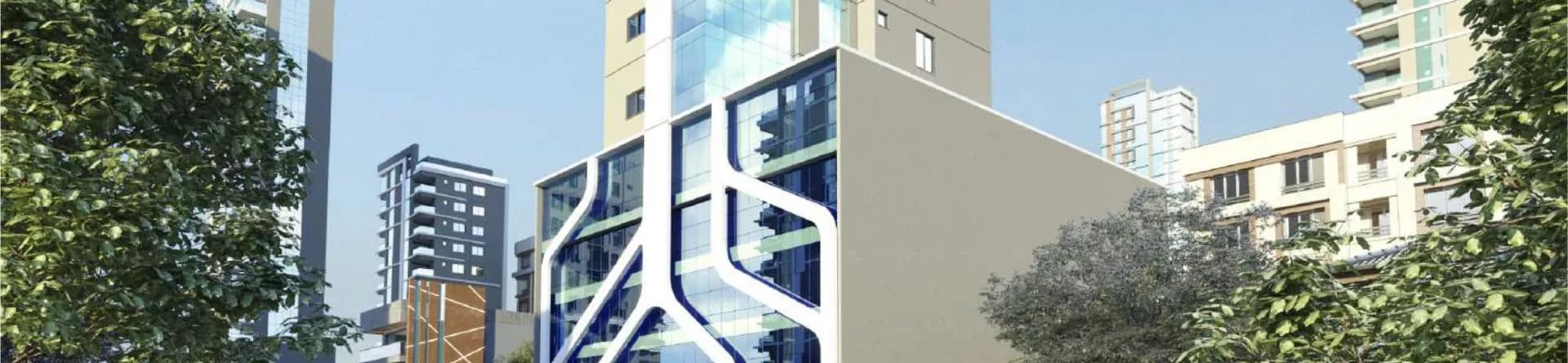 Fachada do Providenciales Residence, da Poti Junior's Construtora