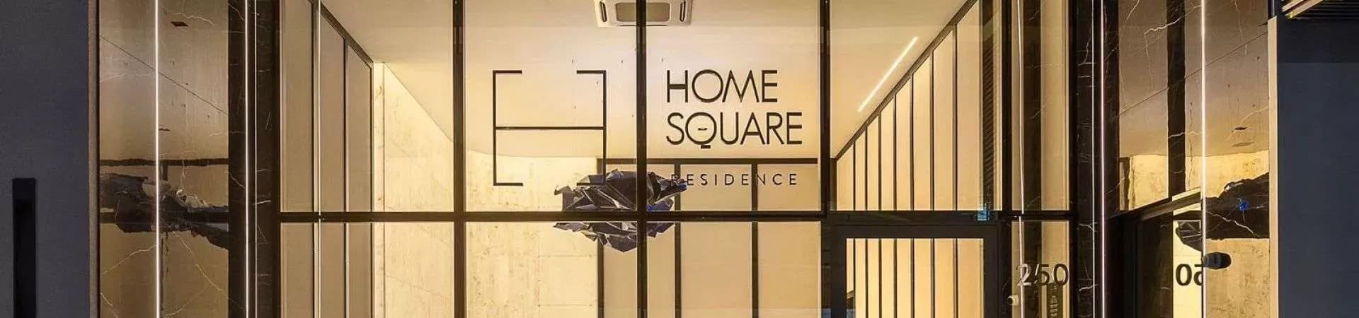 Fachada da Home Square Residence, da construtora Hpio Empreendimentos