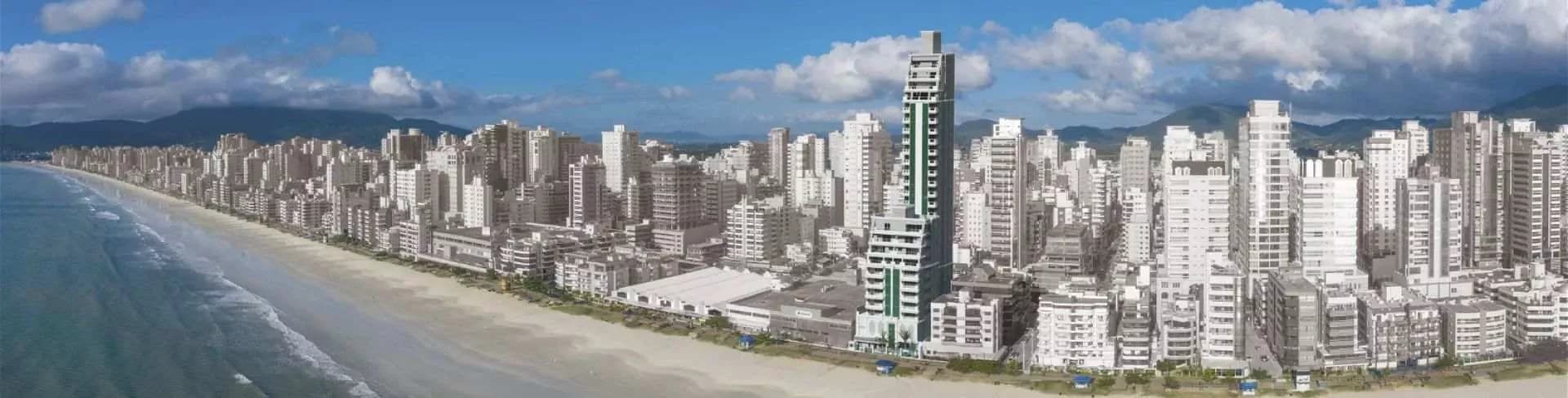 Fachada do Le Biarritz Residence, da Rosecon Empreendimentos