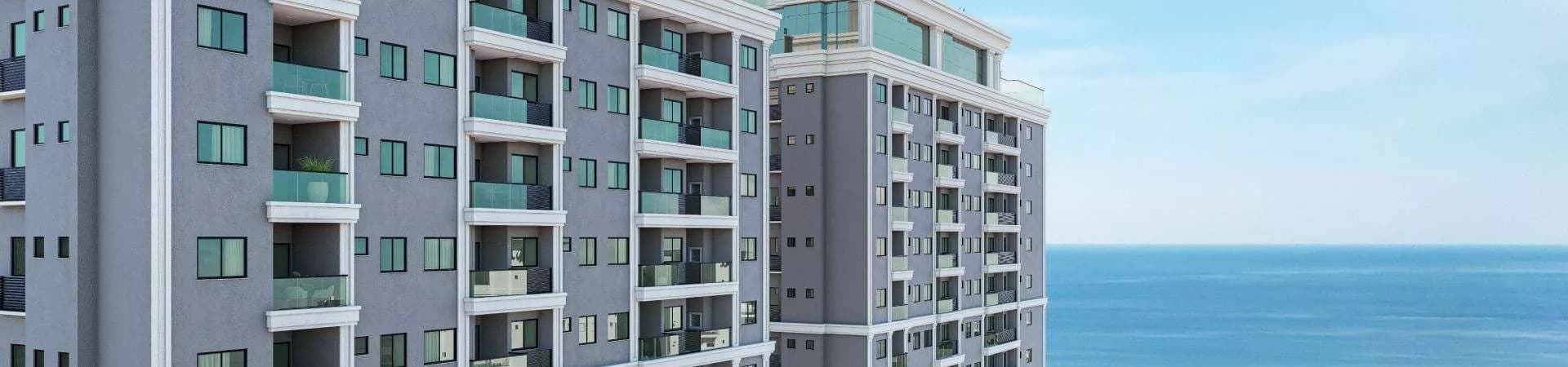 Fachada do Amazonita Towers, da Branco Empreendimentos