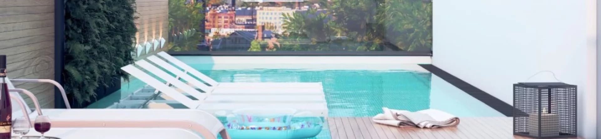 Fachada da Sun Paradise Residence, da construtora Baggio Empreendiment