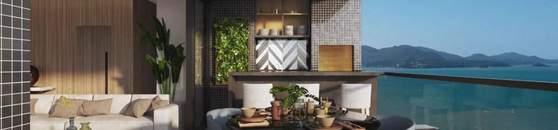 Fachada do Monte Olimpo Residencial, da Versátil