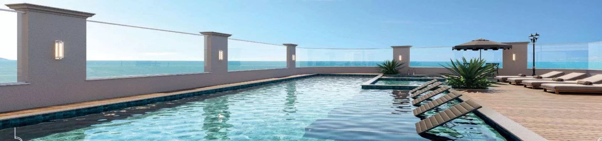 Fachada do La Belle Tour Residence, da Rosecon Empreendimentos