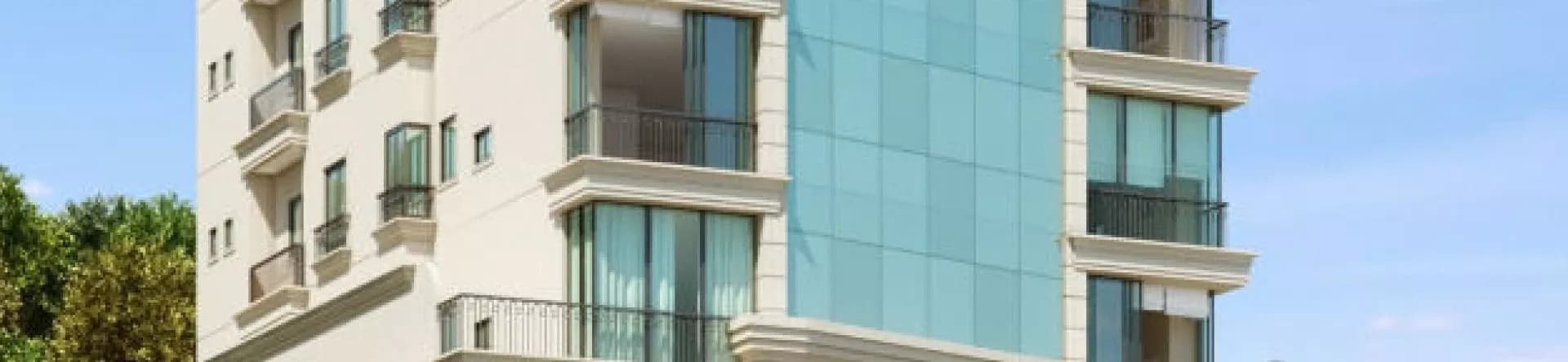 Fachada do Milano Exclusive Residence, da AL Empreendimentos