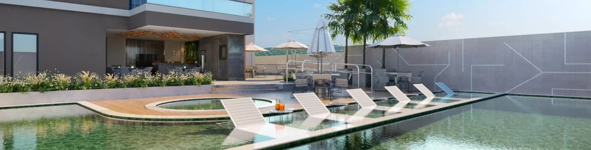 Fachada do Vessel Residence, da C’Seger Construtora e Incorporadora