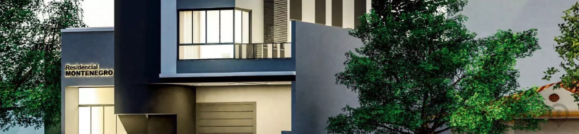 Fachada do Montenegro Residencial, da Behling Incorporadora