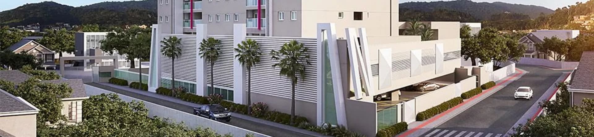 Fachada da North Brava Residence, da Construtora Cecpas Construtora