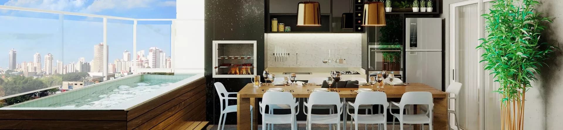 Fachada do Alameda Parque, da Martins Soares Construtora