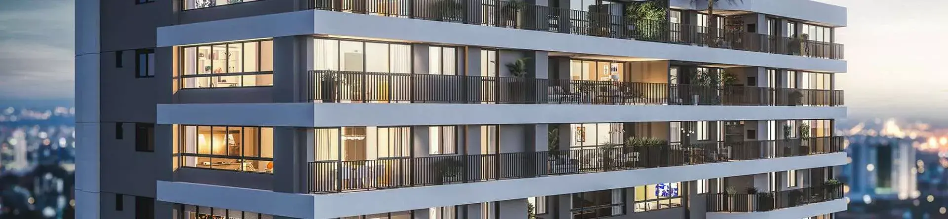 Fachada do empreendimento Fluence Marista, Dinâmica Construtora