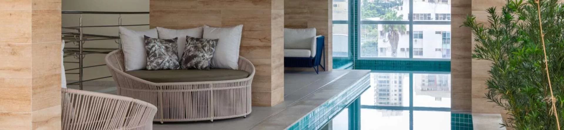 Fachada do Inspirare Spa Residence, da Bambui Construtora